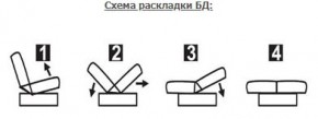 ЛАУРА ЛЮКС Диван Лаура Люкс БД+2подушки в Магнитогорске - magnitogorsk.ok-mebel.com | фото 7