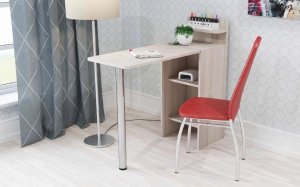 Стол маникюрный 4 трансформер с полками в Магнитогорске - magnitogorsk.ok-mebel.com | фото