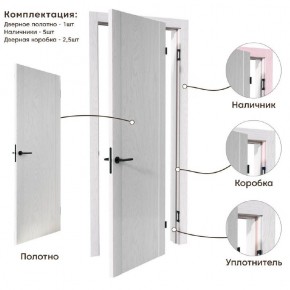 Межкомнатная дверь Bolivar Каньон браун (комплект) в Магнитогорске - magnitogorsk.ok-mebel.com | фото 4
