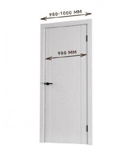 Межкомнатная дверь Bolivar Каньон браун (комплект) 900 в Магнитогорске - magnitogorsk.ok-mebel.com | фото