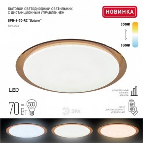 Накладной светильник Эра Классик SPB-6-70-RC Saturn (B) в Магнитогорске - magnitogorsk.ok-mebel.com | фото 2