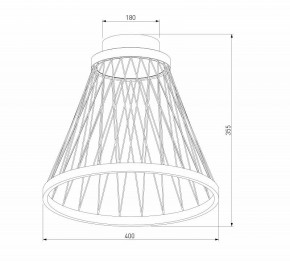 Накладной светильник Eurosvet Cesta 40018/1 LED коричневый в Магнитогорске - magnitogorsk.ok-mebel.com | фото 4