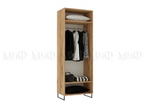 НЭНСИ LOFT Шкаф 2-х ств. 800 (Дуб крафт белый) в Магнитогорске - magnitogorsk.ok-mebel.com | фото 2