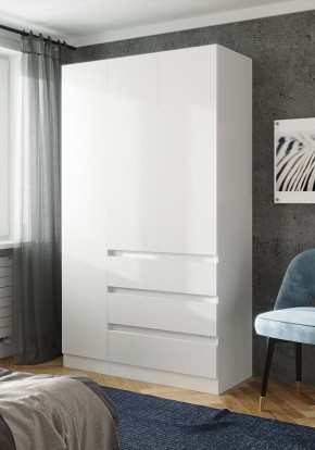 ПАРУС Шкаф 3-х ств. 1200 (белый) в Магнитогорске - magnitogorsk.ok-mebel.com | фото