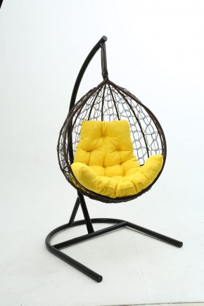 Подвесное кресло Бароло (коричневый/желтый) в Магнитогорске - magnitogorsk.ok-mebel.com | фото