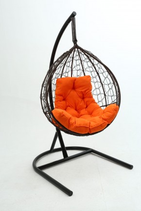 Подвесное кресло Бароло (коричневый/оранжевый) в Магнитогорске - magnitogorsk.ok-mebel.com | фото