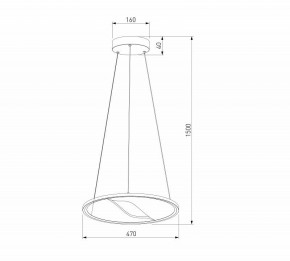 Подвесной светильник Eurosvet Occhio 40026/1 LED серый в Магнитогорске - magnitogorsk.ok-mebel.com | фото 5