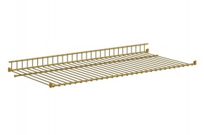Полка сотовая L695 (золото) в Магнитогорске - magnitogorsk.ok-mebel.com | фото