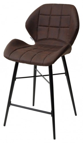 Полубарный стул MARCEL COWBOY-#800 темно-коричневый (H=65cm), ткань микрофибра М-City в Магнитогорске - magnitogorsk.ok-mebel.com | фото