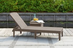 Шезлонг Джайпур (Jaipur Sun lounger) капучино в Магнитогорске - magnitogorsk.ok-mebel.com | фото 2