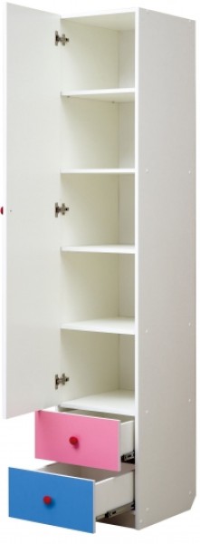 Шкаф 1-но дверный с ящиками и фотопечатью Совята 1.2 (400) в Магнитогорске - magnitogorsk.ok-mebel.com | фото 2