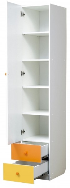 Шкаф 1-но дверный с ящиками Радуга (400) в Магнитогорске - magnitogorsk.ok-mebel.com | фото 2