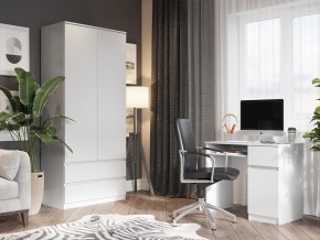 Шкаф 2-ств. с 2 ящиками "Бьянко" в Магнитогорске - magnitogorsk.ok-mebel.com | фото 4