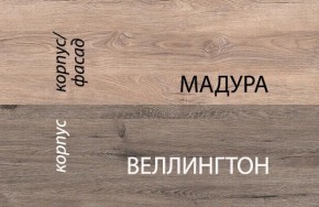 Шкаф 2DG2S/D1, DIESEL , цвет дуб мадура/веллингтон в Магнитогорске - magnitogorsk.ok-mebel.com | фото 3