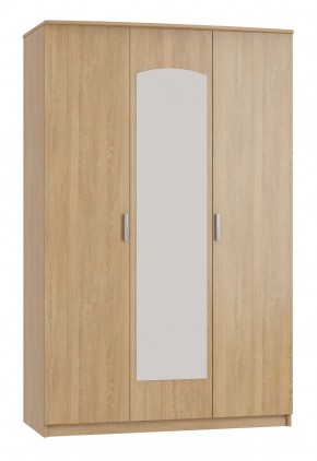 Шкаф 3-х дверный с зеркалом Шк210.1 МС Ирина в Магнитогорске - magnitogorsk.ok-mebel.com | фото