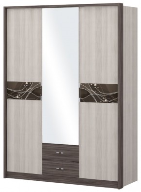 Шкаф 3-х дверный с зеркалом Шк68.2 МС Николь в Магнитогорске - magnitogorsk.ok-mebel.com | фото