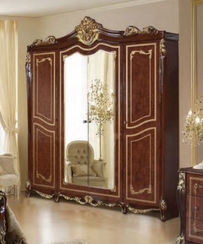 Шкаф 4-х дверный с зеркалами (19.144) Джоконда в Магнитогорске - magnitogorsk.ok-mebel.com | фото