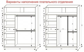 Шкаф-купе 1800 серии SOFT D8+D2+B2+PL4 (2 ящика+F обр.штанга) профиль «Графит» в Магнитогорске - magnitogorsk.ok-mebel.com | фото 8