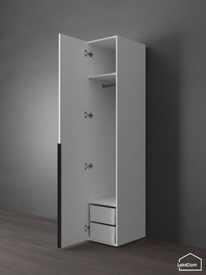Шкаф Linnea MHR-1-3 2050х400х510 (Белый-М 11.1.2) в Магнитогорске - magnitogorsk.ok-mebel.com | фото 5