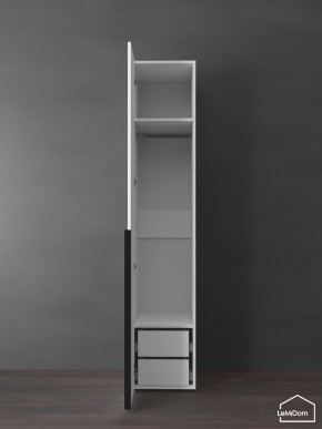 Шкаф Linnea MHR-1-3 2050х400х510 (Белый-М 11.1.2) в Магнитогорске - magnitogorsk.ok-mebel.com | фото 6