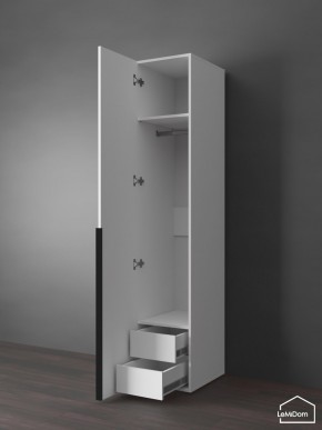 Шкаф Linnea MHR-1-3 2050х400х510 (Белый-М 11.1.2) в Магнитогорске - magnitogorsk.ok-mebel.com | фото 7