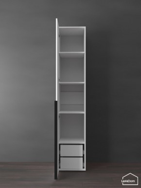 Шкаф Linnea MHR-1-4 2050х400х510 (Белый-М 11.1.1) в Магнитогорске - magnitogorsk.ok-mebel.com | фото 7