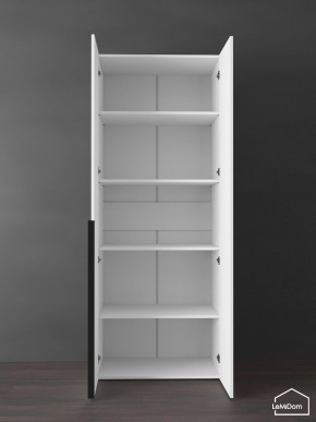 Шкаф Linnea MHR-2-2 2050х800х510 (Белый-М 11.1.2) в Магнитогорске - magnitogorsk.ok-mebel.com | фото 4