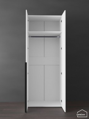Шкаф Linnea MHR-2 2050х800х510 (Белый-М 11.1.2) в Магнитогорске - magnitogorsk.ok-mebel.com | фото 4