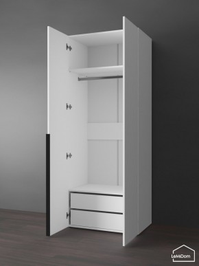 Шкаф Linnea MHR-2-3 2050х800х510 (Белый-М 11.1.2) в Магнитогорске - magnitogorsk.ok-mebel.com | фото 6