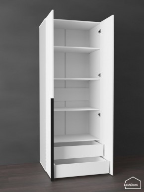 Шкаф Linnea MHR-2-4 2050х800х510 (Белый-М 11.1.2) в Магнитогорске - magnitogorsk.ok-mebel.com | фото 5