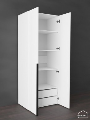 Шкаф Linnea MHR-2-4 2050х800х510 (Белый-М 11.1.2) в Магнитогорске - magnitogorsk.ok-mebel.com | фото 6