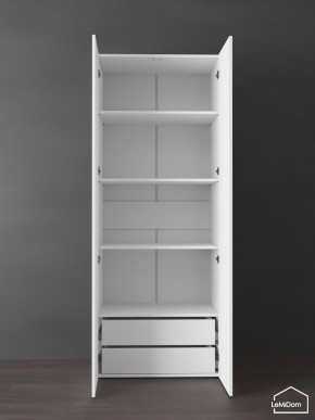 Шкаф Linnea MHR-2PO-4 2050х800х510 (Белый-М 11.1.2) в Магнитогорске - magnitogorsk.ok-mebel.com | фото 5