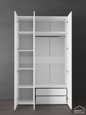Шкаф Linnea MHR-3PO-2 2050х1200х510 (Белый-М 11.1.1) в Магнитогорске - magnitogorsk.ok-mebel.com | фото 6
