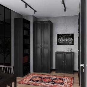Шкаф МАКС двухдверный, цвет Дуб Венге в Магнитогорске - magnitogorsk.ok-mebel.com | фото 4