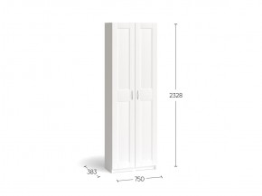 Шкаф МАКС двухдверный узкий, цвет белый в Магнитогорске - magnitogorsk.ok-mebel.com | фото 3
