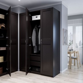 Шкаф МАКС однодверный, цвет Дуб Венге в Магнитогорске - magnitogorsk.ok-mebel.com | фото 4