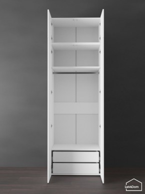 Шкаф с антресолью Linnea MHR-2POA-3 2450х800х510 (Белый-М 11.1.1) в Магнитогорске - magnitogorsk.ok-mebel.com | фото 5