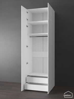 Шкаф с антресолью Linnea MHR-2POA-3 2450х800х510 (Белый-М 11.1.1) в Магнитогорске - magnitogorsk.ok-mebel.com | фото 6