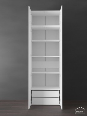 Шкаф с антресолью Linnea MHR-2POA-4 2450х800х510 (Белый-М 11.1.1) в Магнитогорске - magnitogorsk.ok-mebel.com | фото 6