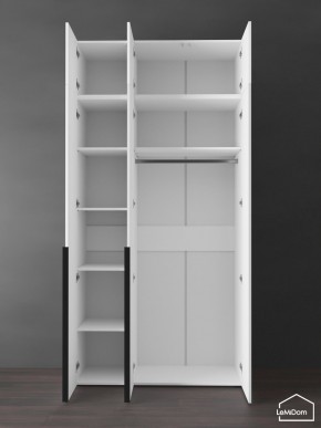 Шкаф с антресолью Linnea MHR-3A-1 2450х1200х510 (Белый-М 11.1.2) в Магнитогорске - magnitogorsk.ok-mebel.com | фото 5