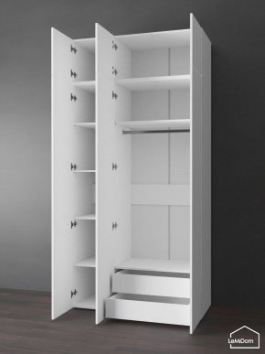 Шкаф с антресолью Linnea MHR-3POA-2 2450х1200х510 (Белый-М 11.1.1) в Магнитогорске - magnitogorsk.ok-mebel.com | фото 5
