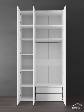 Шкаф с антресолью Linnea MHR-3POA-2 2450х1200х510 (Белый-М 11.1.1) в Магнитогорске - magnitogorsk.ok-mebel.com | фото 6
