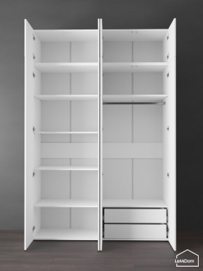 Шкаф с антресолью Linnea MHR-4POA-2 2450х1600х510 (Белый-М 11.1.2) в Магнитогорске - magnitogorsk.ok-mebel.com | фото 5