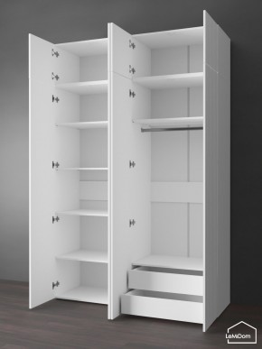 Шкаф с антресолью Linnea MHR-4POA-2 2450х1600х510 (Белый-М 11.1.2) в Магнитогорске - magnitogorsk.ok-mebel.com | фото 6