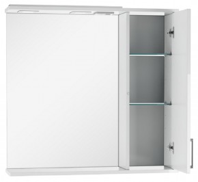 Шкаф-зеркало Charlie 80 правый Домино (DCh2520HZ) в Магнитогорске - magnitogorsk.ok-mebel.com | фото 2