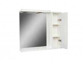 Шкаф-зеркало Cube 75 Эл. Правый Домино (DC5009HZ) в Магнитогорске - magnitogorsk.ok-mebel.com | фото 2