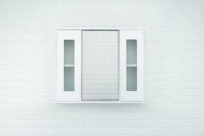 Шкаф-зеркало Кристалл 80 АЙСБЕРГ (DA1804HZ) в Магнитогорске - magnitogorsk.ok-mebel.com | фото 4