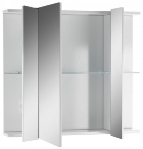 Шкаф-зеркало Мега 75 АЙСБЕРГ (DM4604HZ) в Магнитогорске - magnitogorsk.ok-mebel.com | фото 2