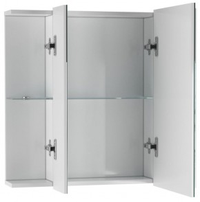 Шкаф-зеркало Мега 75 АЙСБЕРГ (DM4604HZ) в Магнитогорске - magnitogorsk.ok-mebel.com | фото 3
