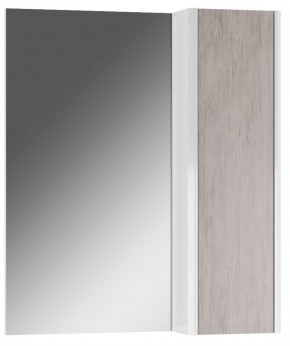 Шкаф-зеркало Uno 60 Дуб серый левый/правый Домино (DU1503HZ) в Магнитогорске - magnitogorsk.ok-mebel.com | фото 1